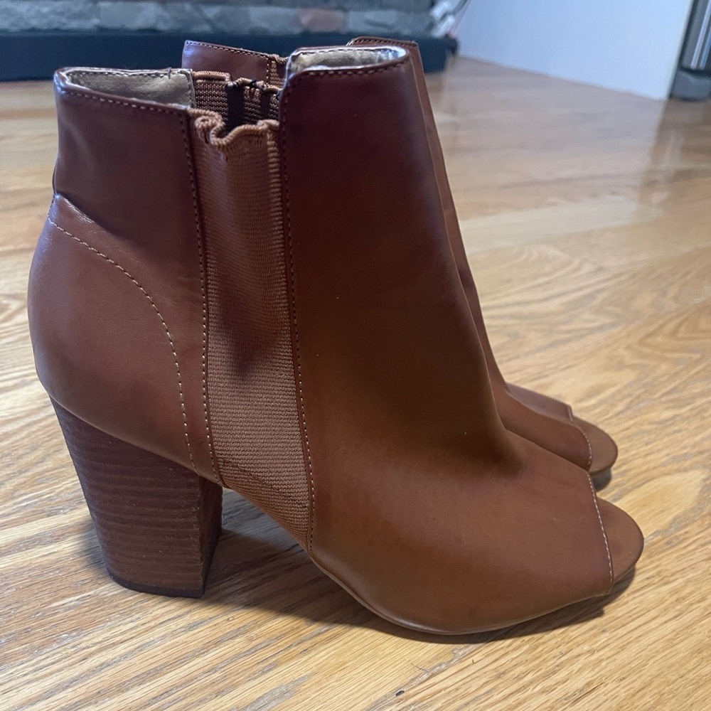 Chinese Laundry Open Toe Booties